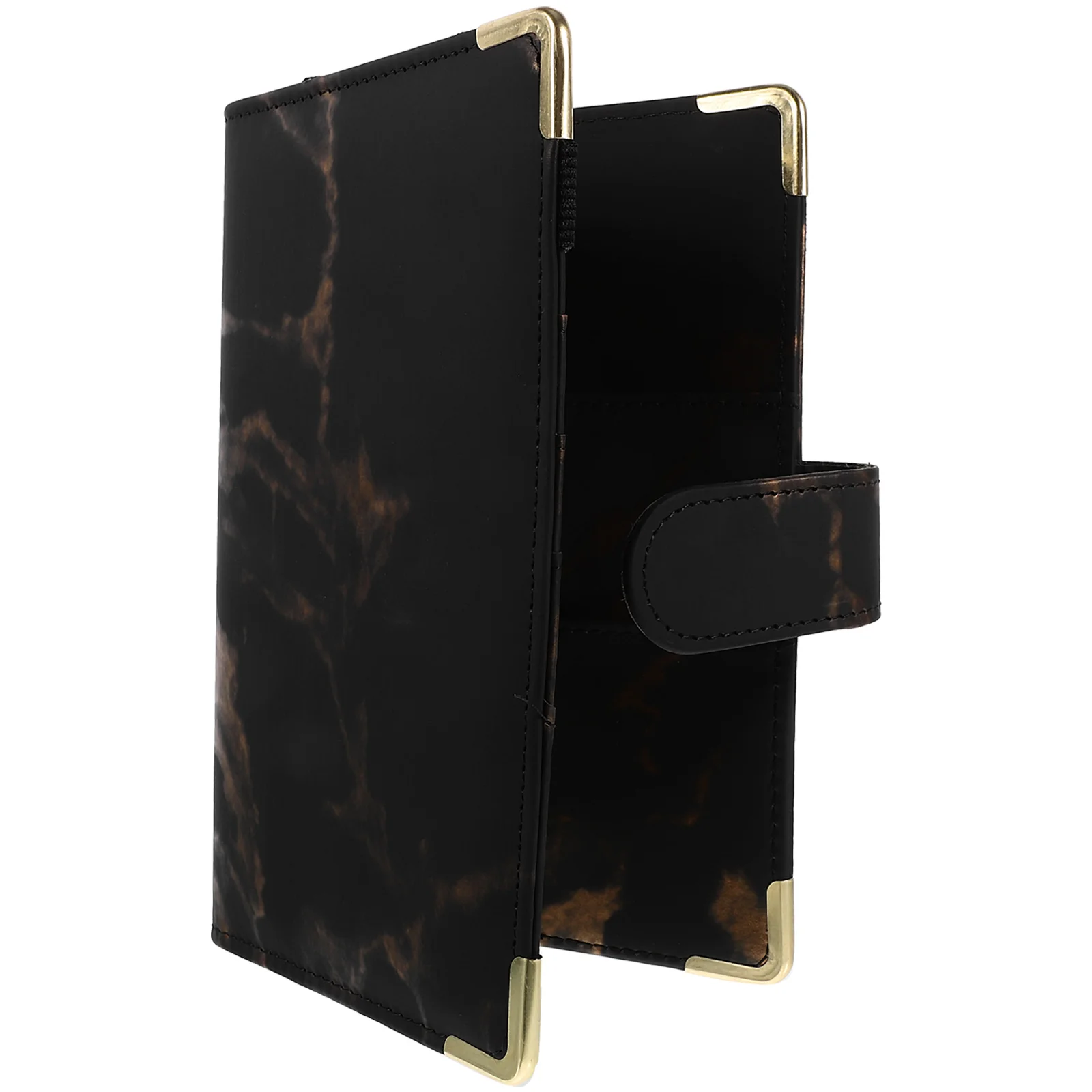 

Binder Cover 6-Ring Budget Binder Shell Notebook Cover A6 PU Planner Notebook Protective Shell Binders for School