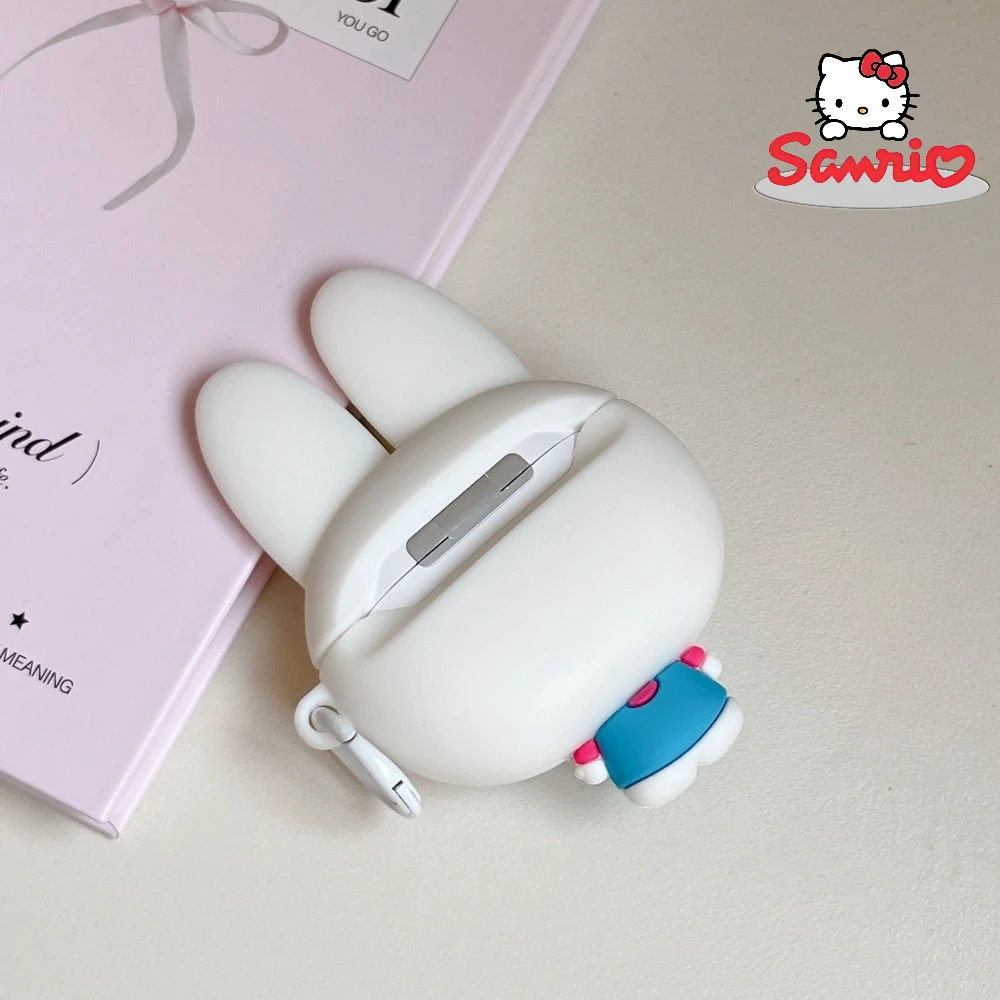 Sanrio Earphone Case For AirPods Pro Pro2 Airpods 3rd 4 2 1 Cute 3D Hello Kitty Headset Protection Soft Silicone Headphone Cover view 4