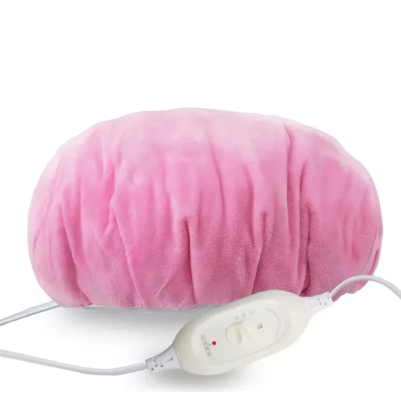 for  Heating Cap Temperature Reversible Steamer Treatment Spa Hair Care Hairstyle