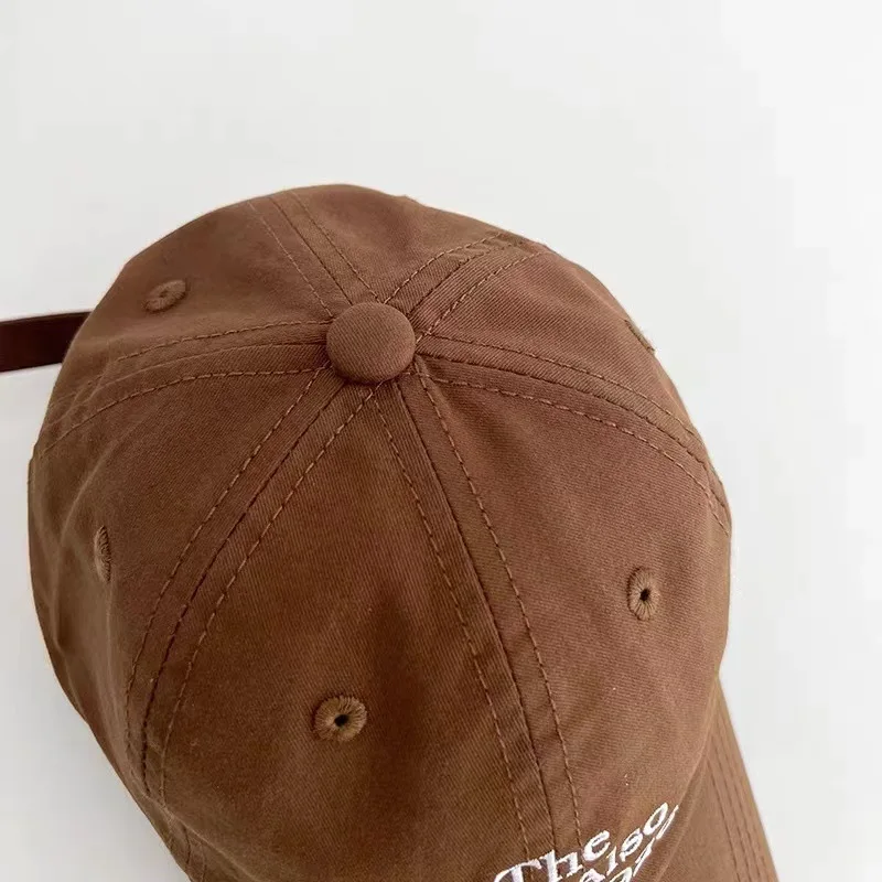 Basic Adjustable Baseball Cap Children Boys Versatile Peaked Caps Girls Simple Sun Protection Hat Adult Thin Parent-child Hats