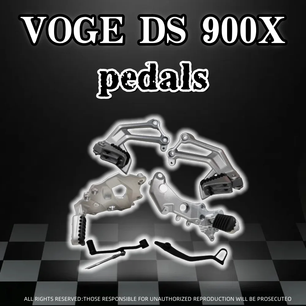 

For VOGE DS900X DSX900 motorcycle original left and right main footrest assembly auxiliary footrest speed pedal rear brake pedal