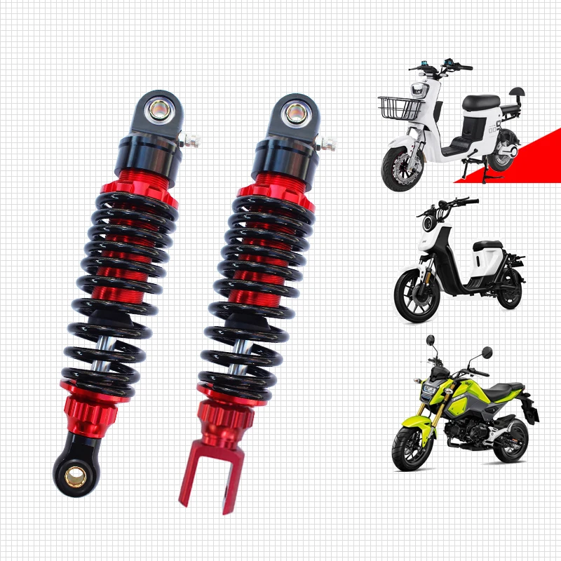 

Rear Seat 250 260 270 290 310 330mm Motorcycle Damping Shock Absorber Struts Adjusting for moped scooter Street dirt bike Vespa