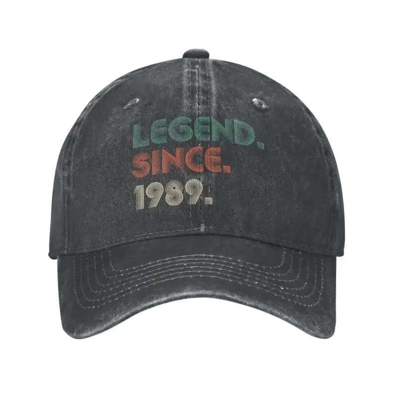 

Personalized Cotton Vintage 1989 Being Awesome Birthday Gift Baseball Cap Hip Hop Men Women's Adjustable Dad Hat Summer