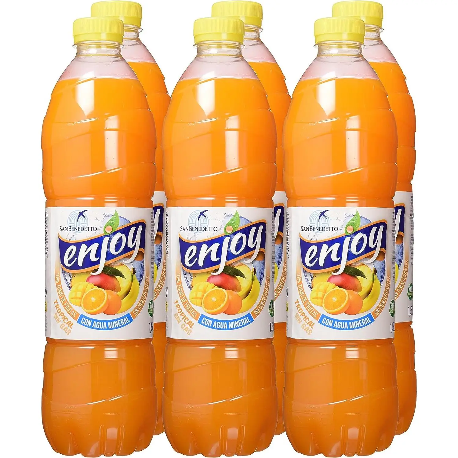 Enjoy Play Bebida San Benedetto 12u 500ml Variedad de Sabores Sin Azúcar Añadido