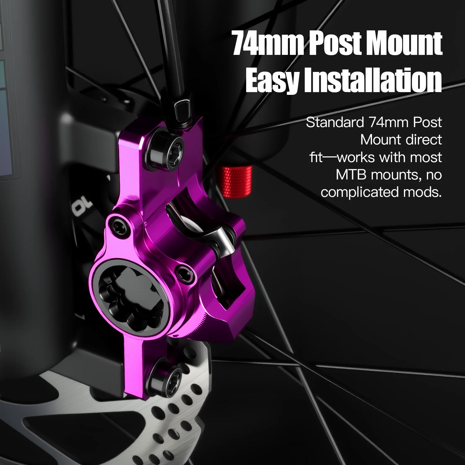 SPEEDONE Bike Dvoupístková hydraulická kotoučová brzda Horské kolo