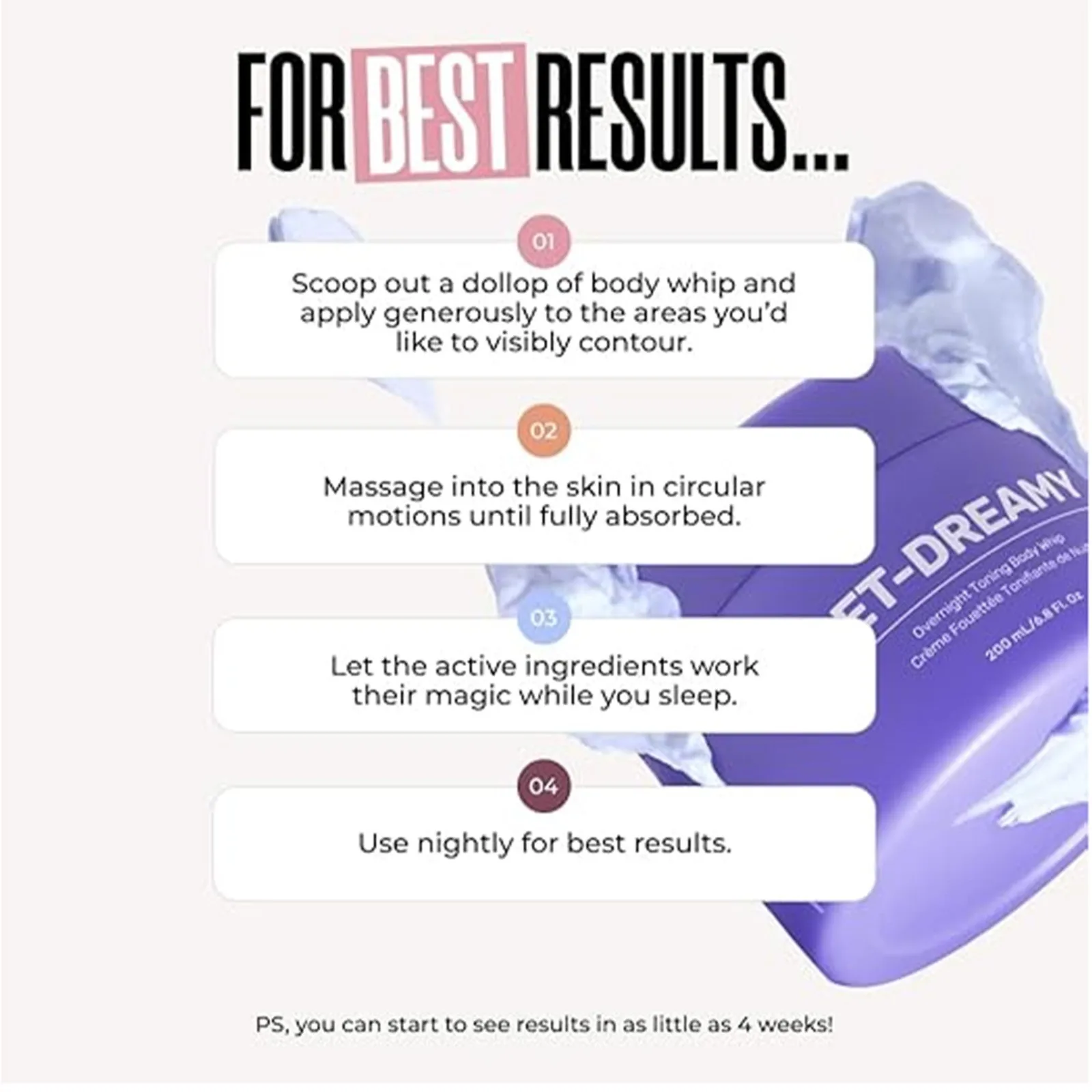 الرفع المكثف وشد العناية بالبشرة المضادة للشيخوخة، العلاج الليلي المنشط، كريم إليكسير الفاخر للإصلاح الليلي للوجه 50 مل