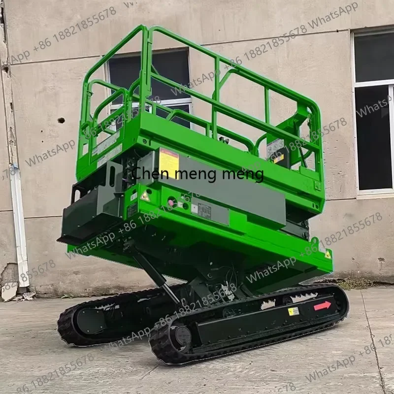 A55 Hydraulic  Cargo Lift Elevator Warehouses Electric Scissor Table Lift New Condition 6M Min. Lifting Height Core Incl. Motor