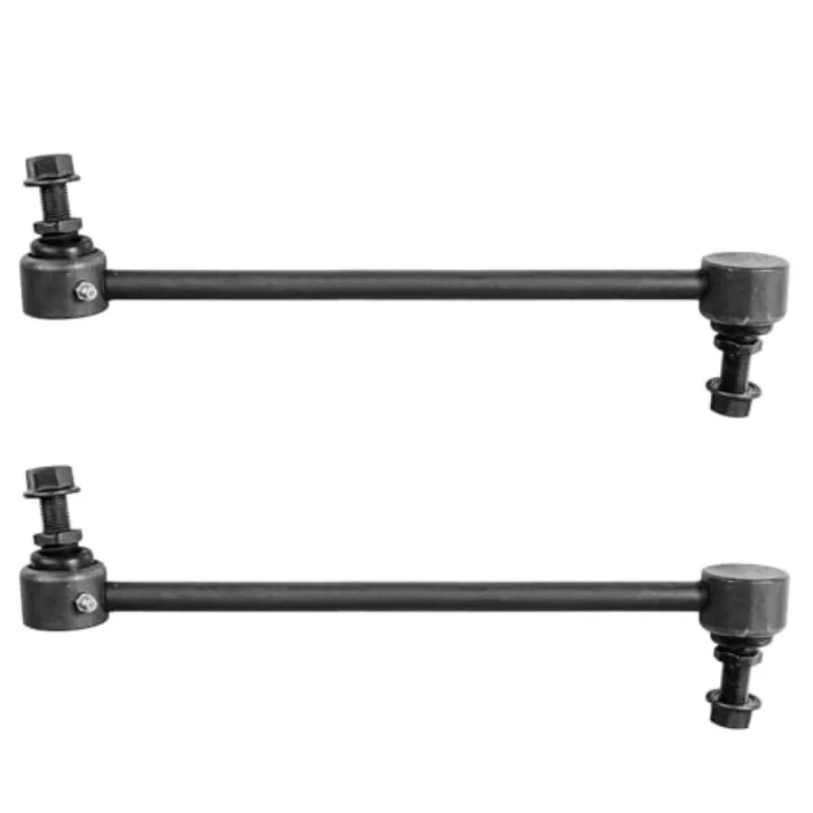 محور ديترويت - طقم نهاية أمامي مكون من 10 قطع لسيارة هيونداي 2012-2017 أكسنت 2 أذرع تحكم سفلية مع مجموعة وصلة كروية 2 قضبان متأرجحة 4 Inne