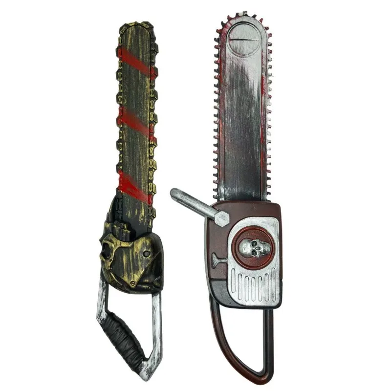 

61cm/24.02in Halloween Plastic PU Chainsaw Cosplay Model Props Party Supplies Game Peripherals Creativity Novelty Toys Ornaments