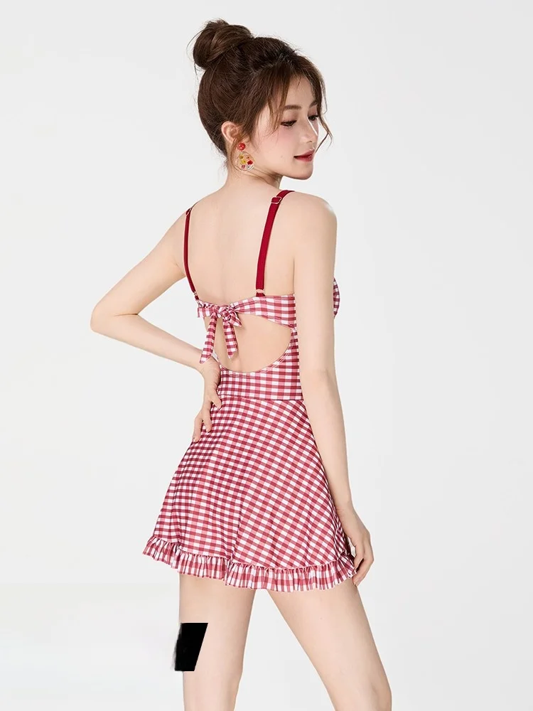 

Cute Fairy Sle Swimsuit Bal Swimwear Women's Nylon Spandex Beach Sand Beach