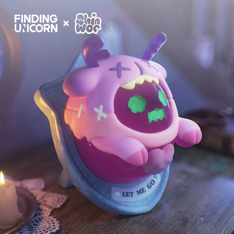 Finding Unicorn ShinWoo Ghost Bear House Series Blind Box Toys Mystery Box Mistery Caixa Action Figure Model Birthday Gift