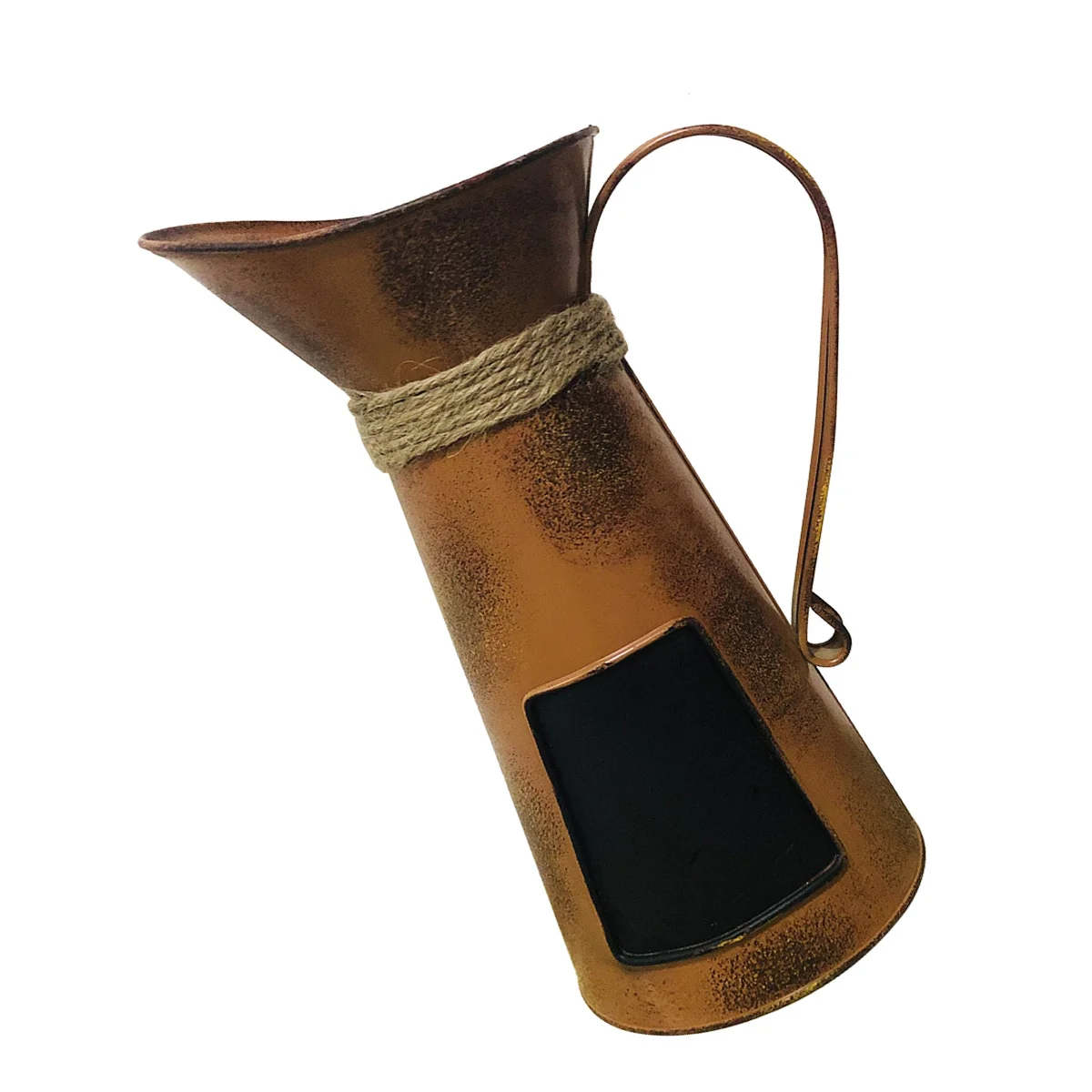 

Pitcher Blackboard Decorative Pot for Living Room Balcony Desktop Dried Flower Container Iron Ornament