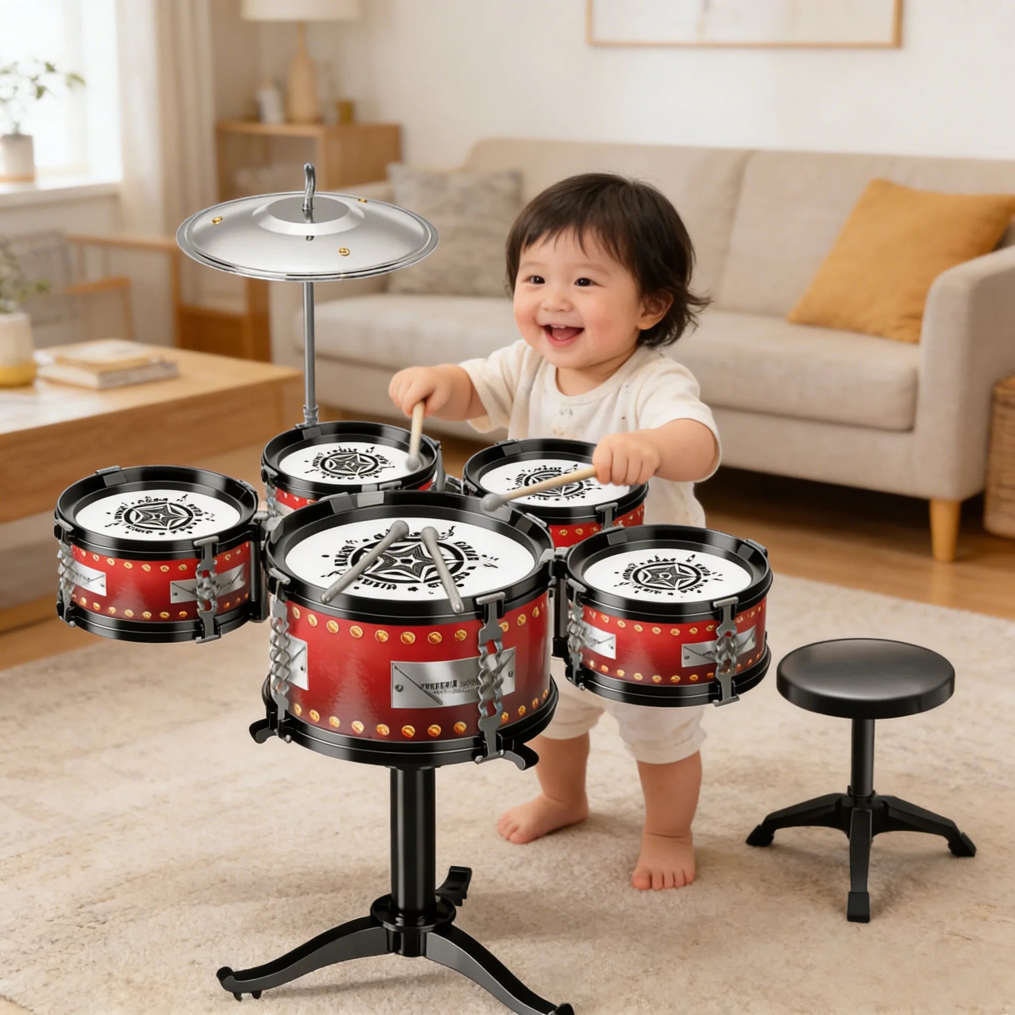 Thumbnail 4 - #24 Cheap Toy Drum Sets Worth Buying
