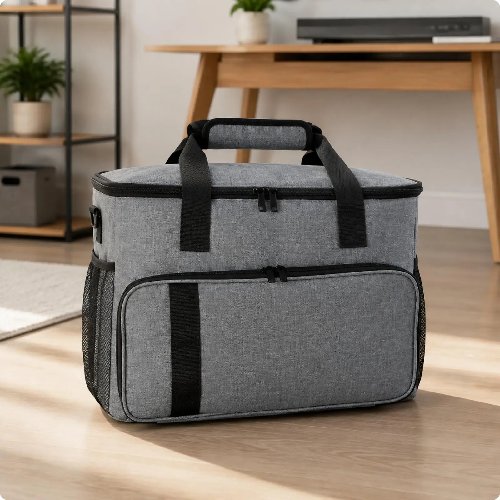 portable-gaming-gear-organizer-case-for-playstation-5-and-4-with-velvet-lining-mesh-pockets-and-luggage-sleeve-for-safe