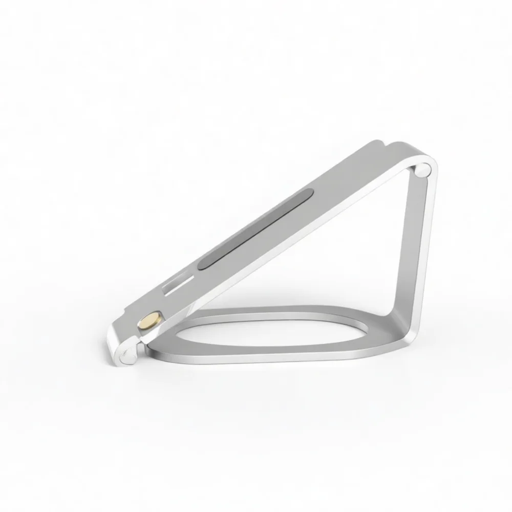 Foldable Aluminum Laptop Stand Notebook Holder Cooling Riser Ergonomic Desktop Mount Bracket Stable Metal Support For Office