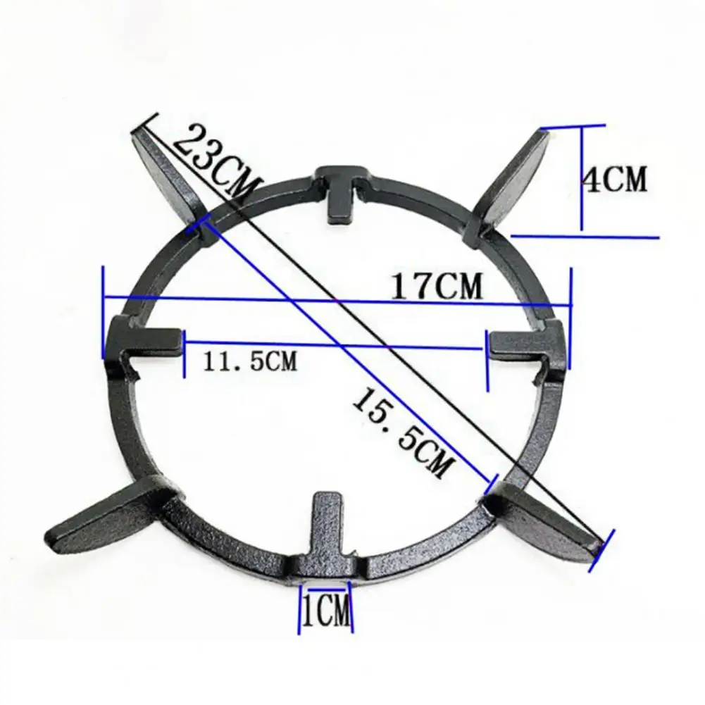 Supporto per Wok stabile antiscivolo stabile per padella per il latte in ghisa Wok Ring anello universale per Wok in ferro per forni a microonde