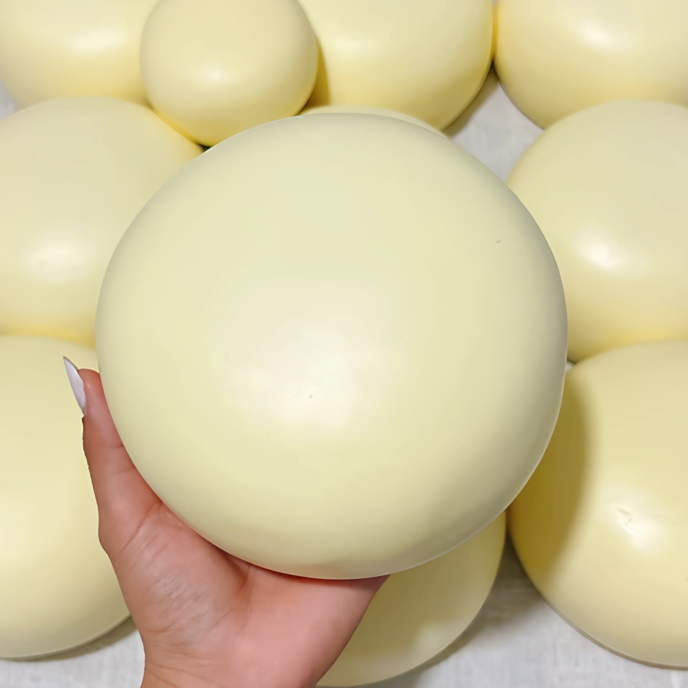 Bola Fluida Gigante Antiestresse, Divertida e Maleável, Bola de Queijo Gigante de Recuperação Lenta