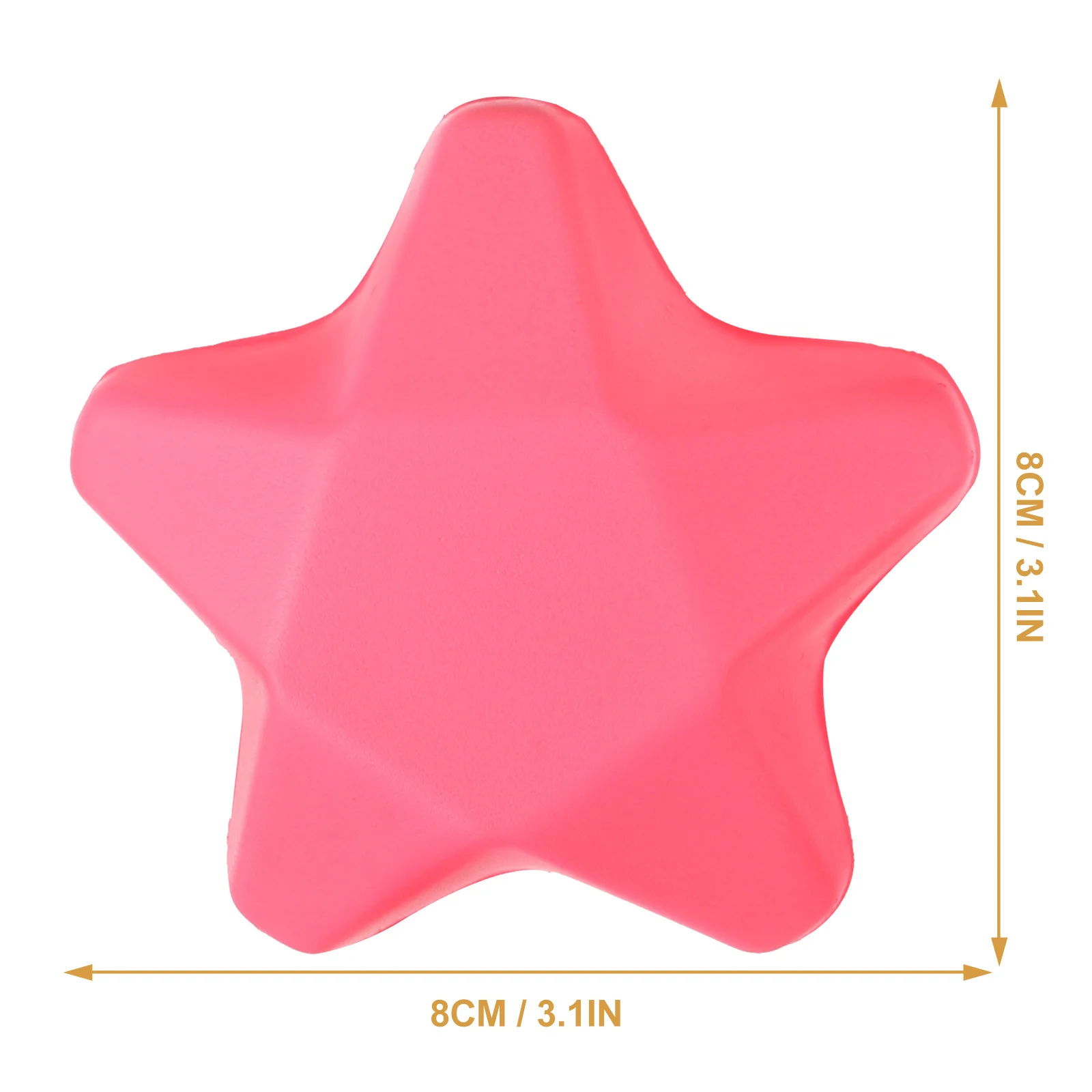 

4pcs Star Hand Squeeze for Therapy Massage and Strength Exercise Small Grip Training Tool for Seniors