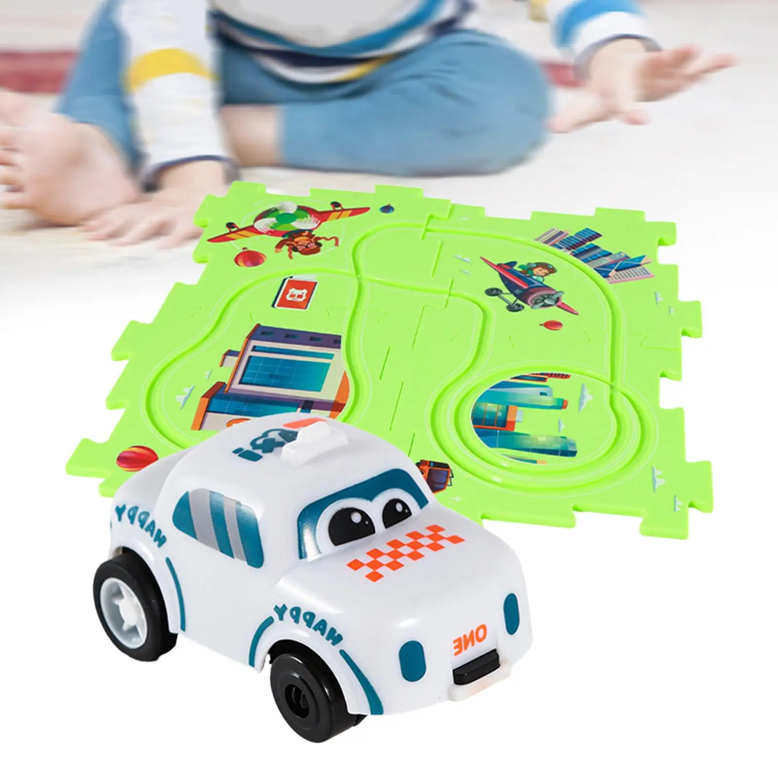 Puzzle Tracks Jigsaw Brain Development Preschool Educational Toy Track Puzzle Boards for Preschool Toddlers Boy Girls Gifts