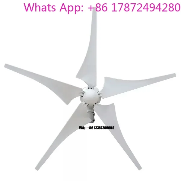 300W 12/24V Low Start Speed Horizontal Wind Turbine Generator