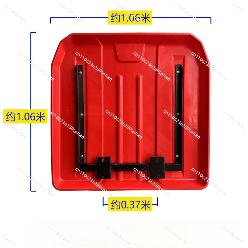 

Tractor with bracket awning ceiling canopy wind