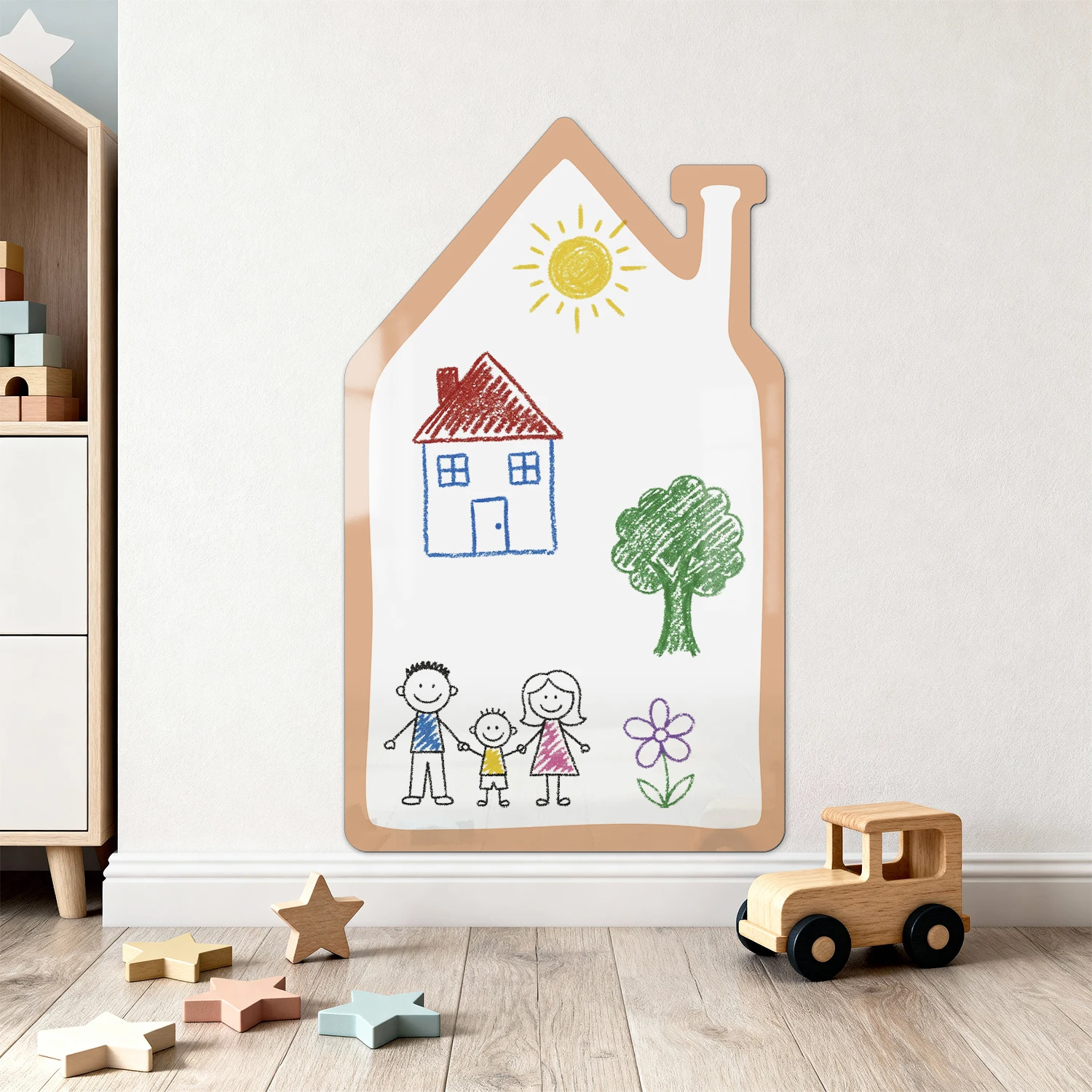 self-adhesive-magnetic-whiteboard-sticker-with-marker-pen-box-and-wiping-cloth-for-children's-home-office