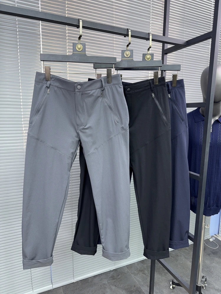 

Мужские уличные брюки Qui Dry, водонепроницаемые, дышащие, повседневные, зауженные, летние, крутые, Pampa и прямые брюки