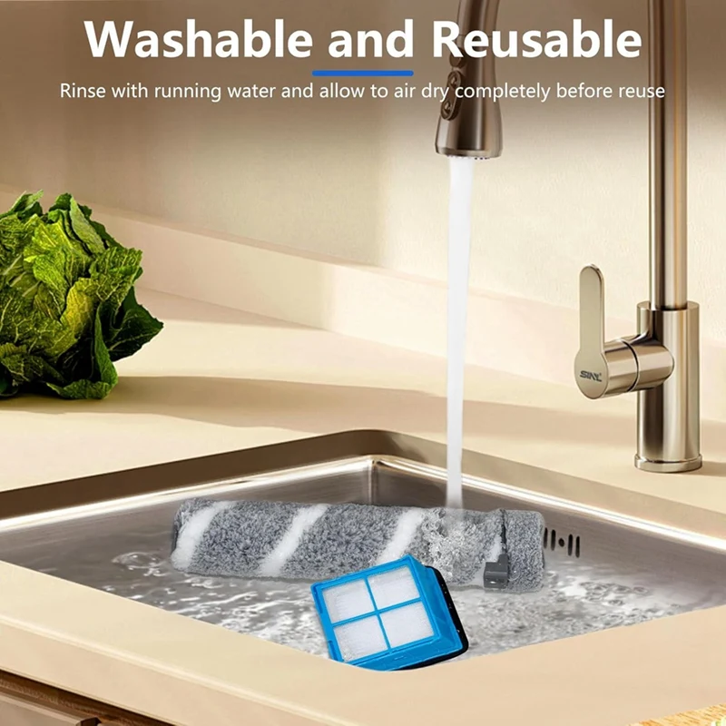 A26T-1 ชุดสําหรับ Eureka NEW430BL/JONR ED12 เครื่องดูดฝุ่นเปลี่ยนชิ้นส่วนหลักแปรงลูกกลิ้งและฟองน้ําตัวกรอง