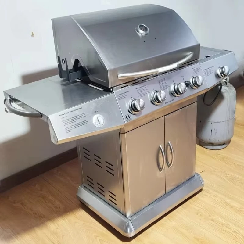 Outdoor LPG Folding Kitchen Cooking Grill Customized size Portable Grill
