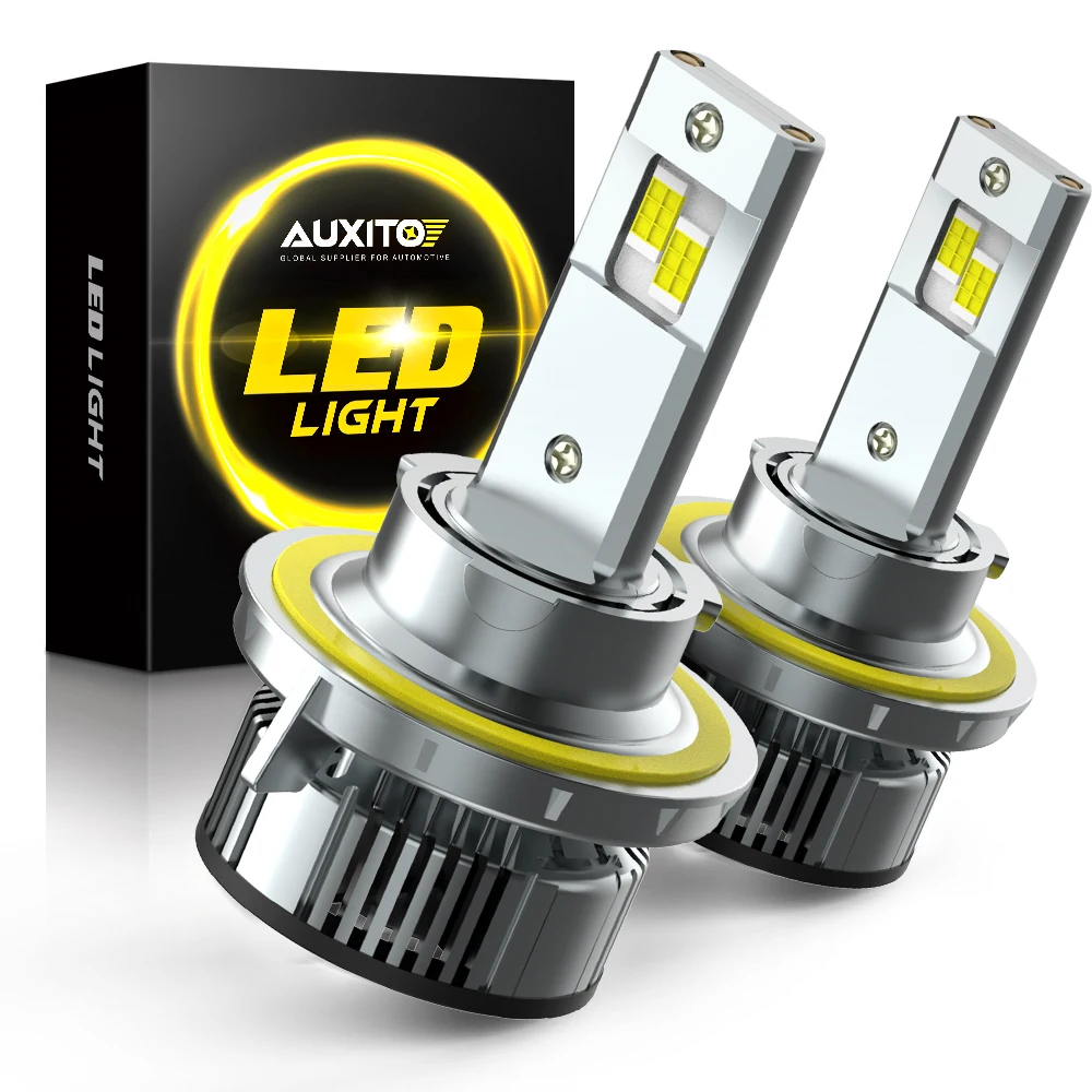 

AUXITO 2Pcs 9008 LED Headlight Canbus H13 High & Low Beam for Audi Honda HB3 9005 H11 H8 H9 9012 HIR2 LED Lights 25000LM 100W