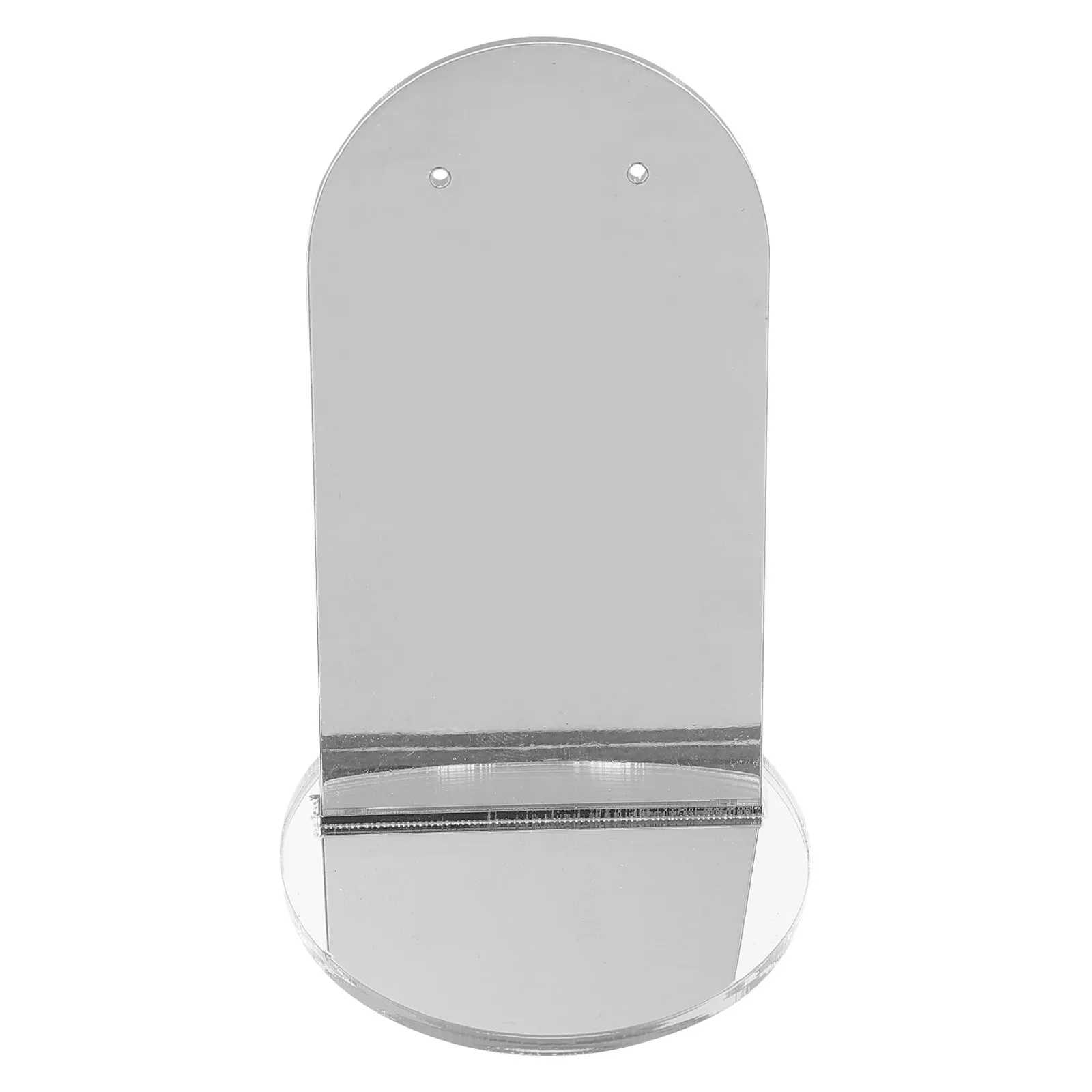 

1Pcs 3D Acrylic Mirror Reflection Board with Holes for Earrings Detail Display Jewelry Photography Background Acrylic Photo