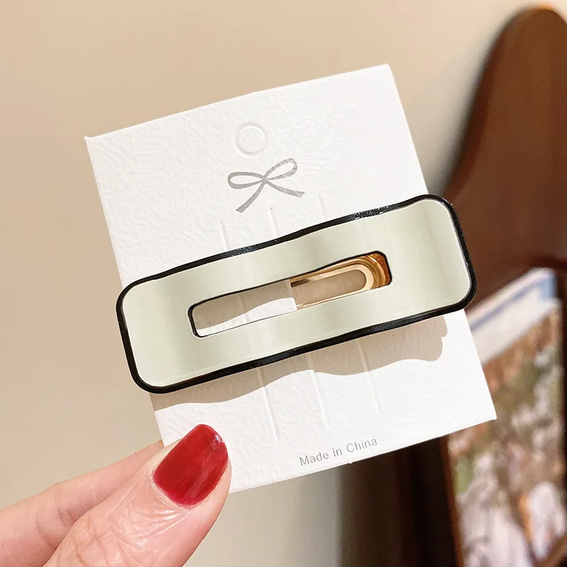 Jepit Rambut Model Poni Korea Desain Duckbill Lengkung