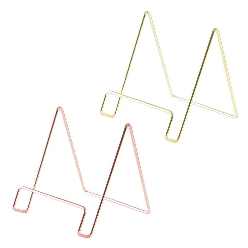 Metal Magazine Holder Rack Multifunction Desktop Display Stand Simple Wrought Iron Tablet Book Newspaper Rack