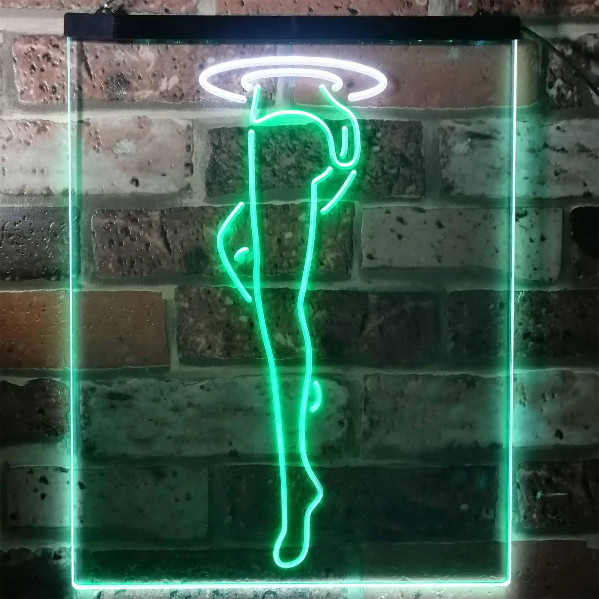 Sexy Leg Exotic Dancer Stripper XXX Adult Rated Dual Color Led Neon Sign st6-i3129