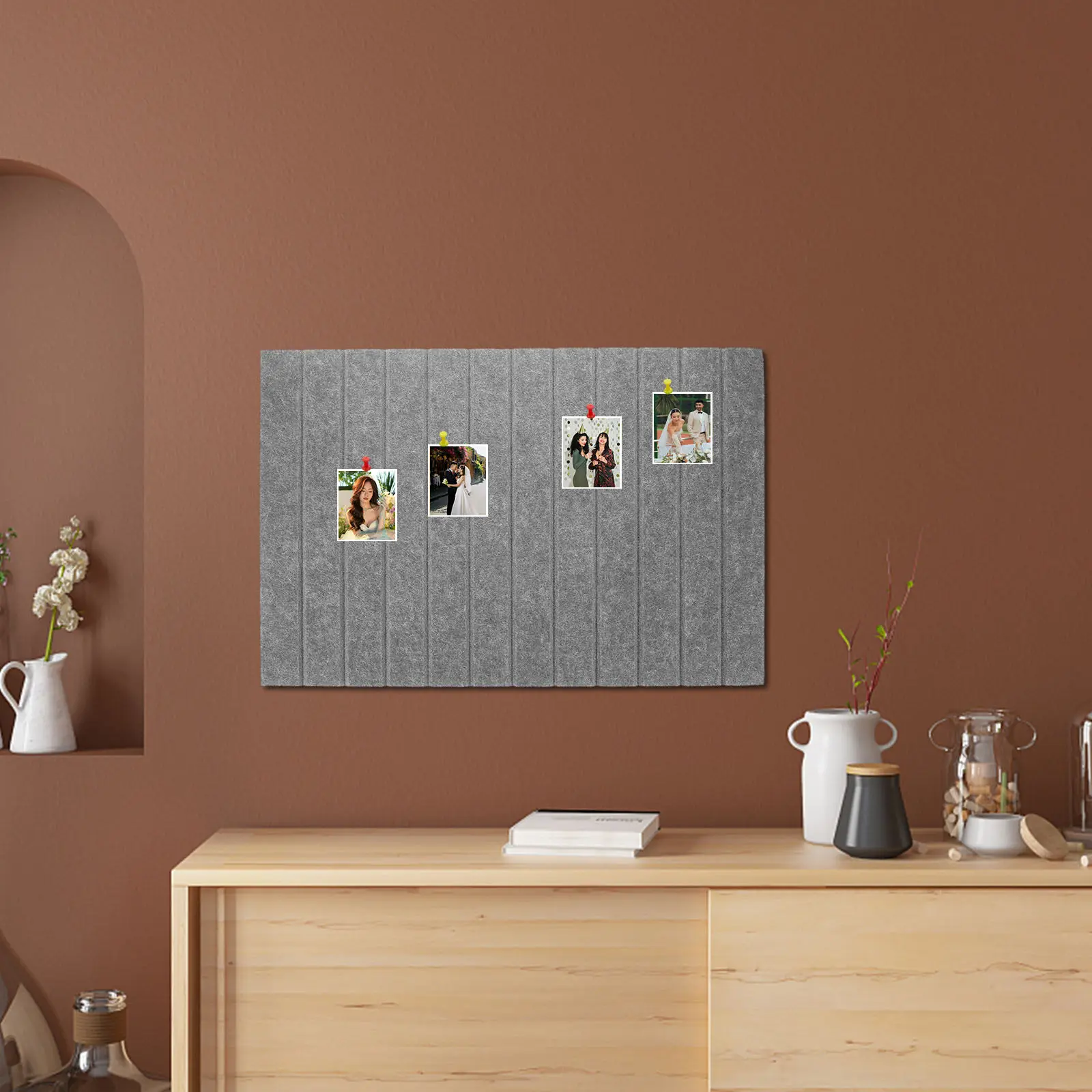 bandes-de-tableau-d'affichage-en-feutre-a-rayures-verticales-autocollantes-pour-affichage-de-photos-et-de-memos-sur-mur-pour-bureau-maison-ecole
