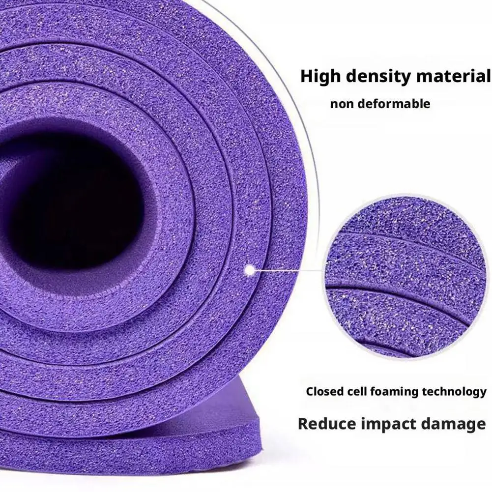 60*25 سنتيمتر اليوغا حصيرة المضادة للانزلاق الرياضة اللياقة البدنية حصيرة فقدان الوزن اللياقة البدنية الجمباز الحصير الكوع المشترك حامي للمنزل الصالة الرياضية