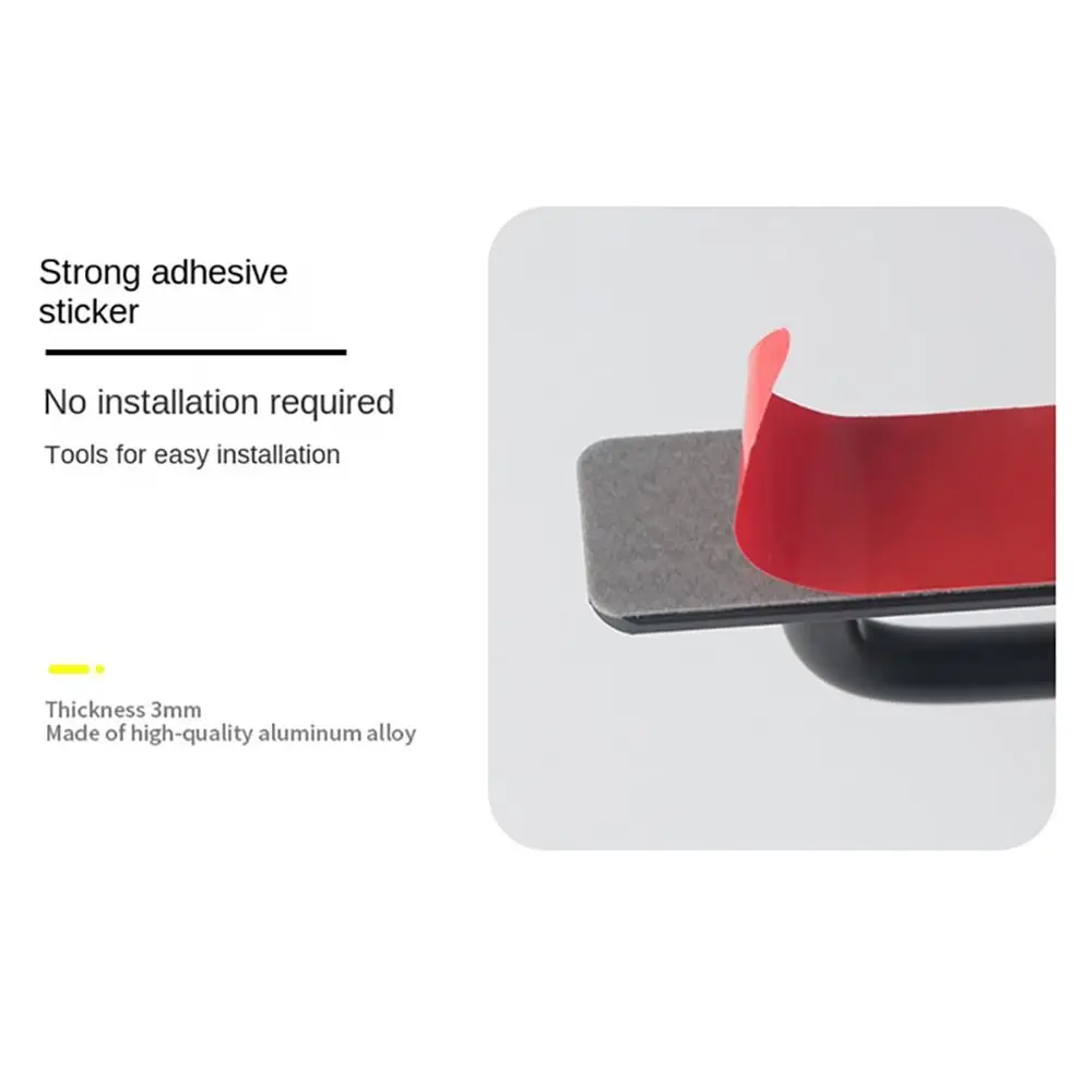 

Durable Toilet Window Sliding Self-adhesive Furniture Hardware Door Knobs Cabinet Pulls Door Handle