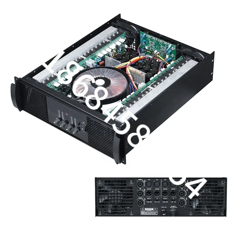 

Sound Big Power Amplifier ER 1000WX4CH 1200WX4CH Double Layer Capacitance Power Amplifier Professional 4 Channel XULI