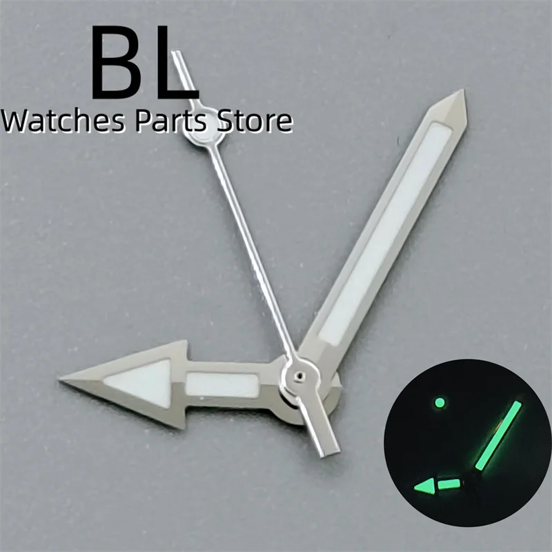 BLIGER Silver Gold Rose Gold Watch Hand With C3 Green Luminous Hands Pointers Fit NH35 NH36 Movement Replacement Watch Accessory - Image 5