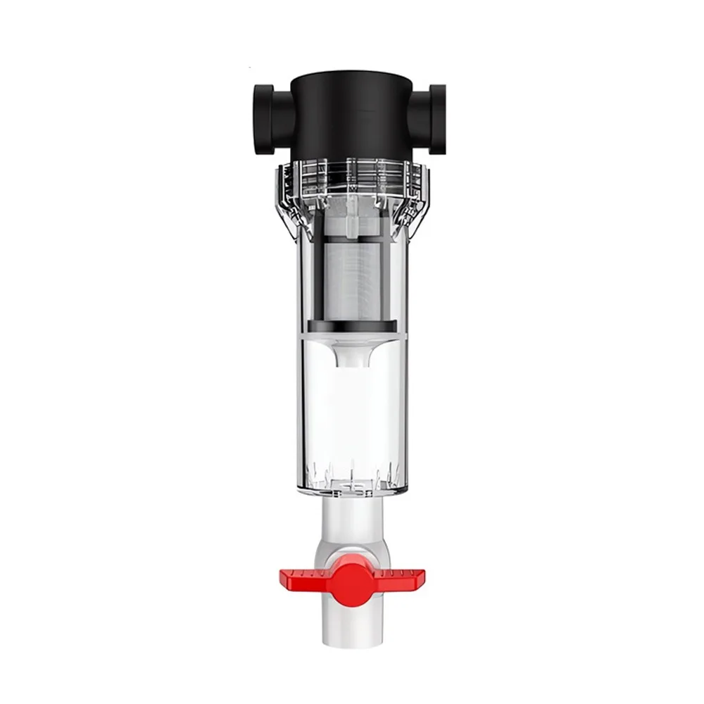 1/2 3/4 Female Thread Aquarium Feces Separator Stainless Steel Filter Screen Efficient Separation Sediment Water Filter