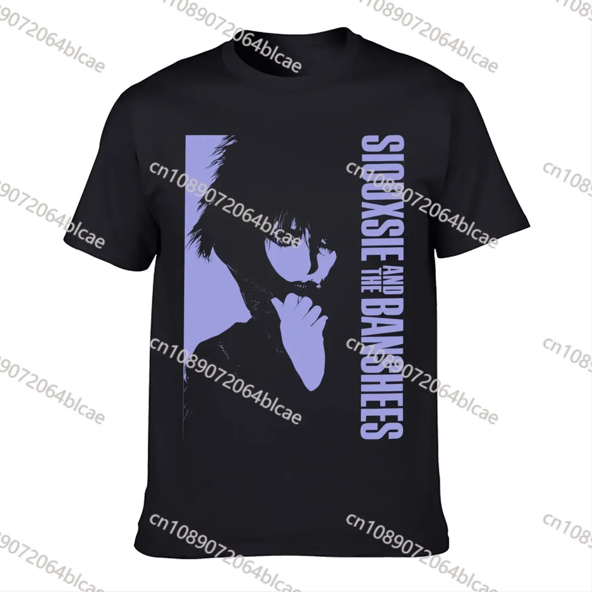 Siouxsie And The Banshees-Camiseta gótica de Rock, camisa de música Punk británica, Hip Hop, Tops de algodón 100%