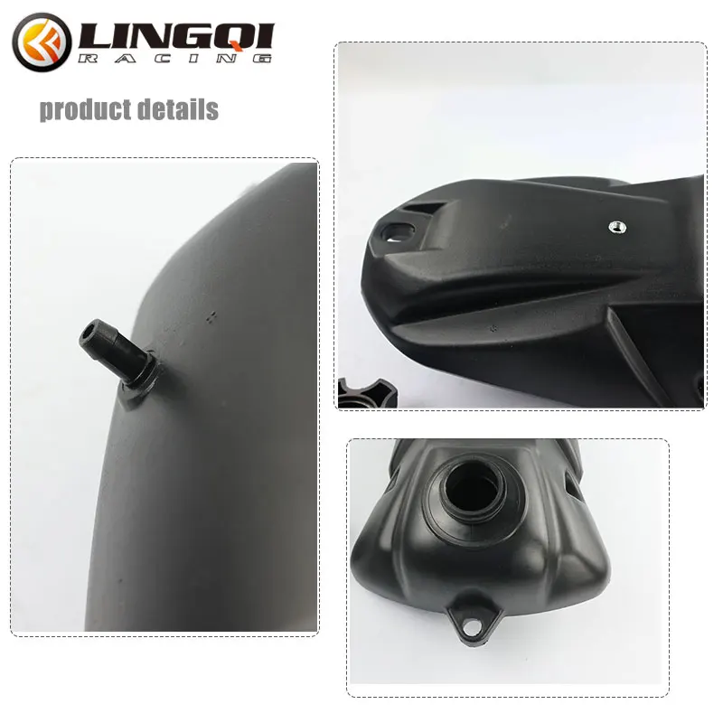 LINGQI 110 125cc 150cc Off-Road Fuel Tank Pit Bike Oil Tanks Pot Accessories Motorcycles Dirt Motorcycle Body System For BBR KLX