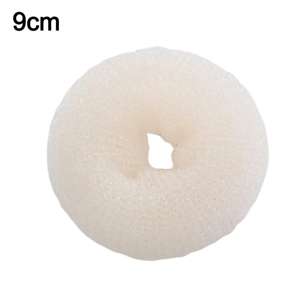 

Fashion Fluffy Hair Ring Elastic Styling Decoration Donut Hair Bun Maker Nylon Bun Maker Hair Styling Tools