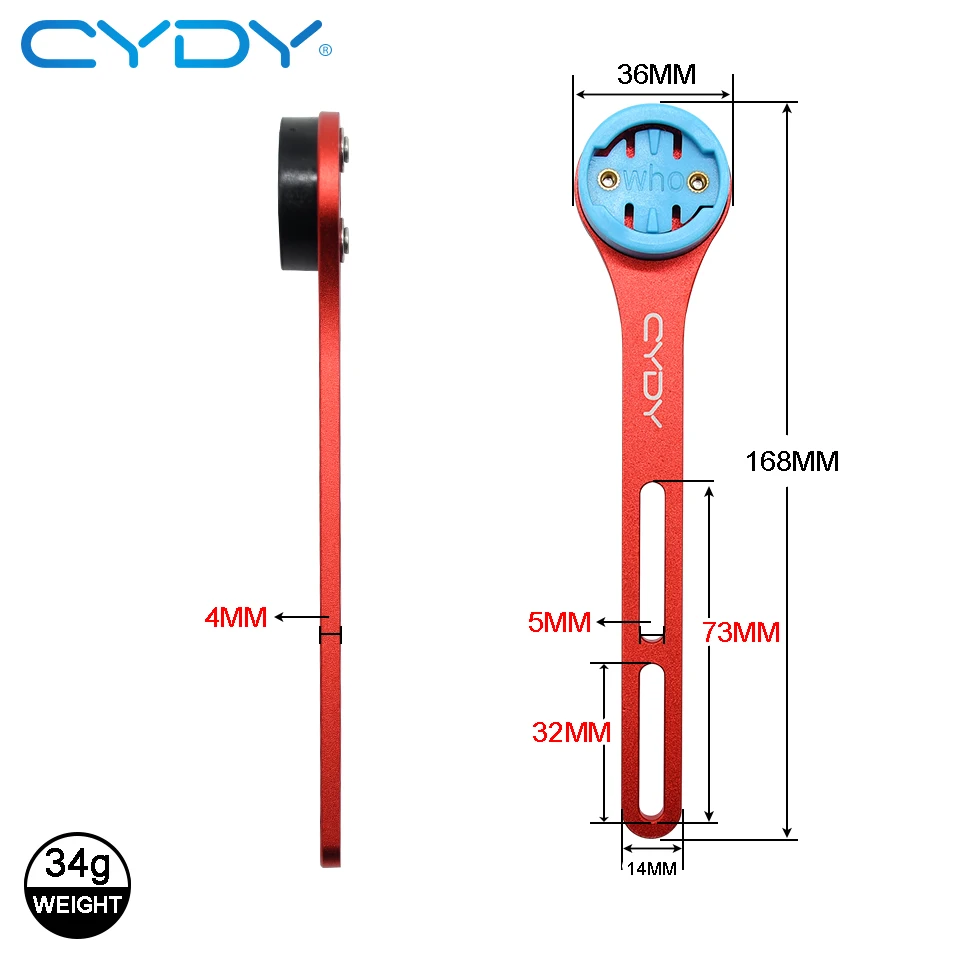 CYDY Alumiminum Alloy Computer Mount Holder Bryton Wahoo Xoss Igpsport 630 MTB GPS Bicycle Headlight Saddle Bracket Cycling Part
