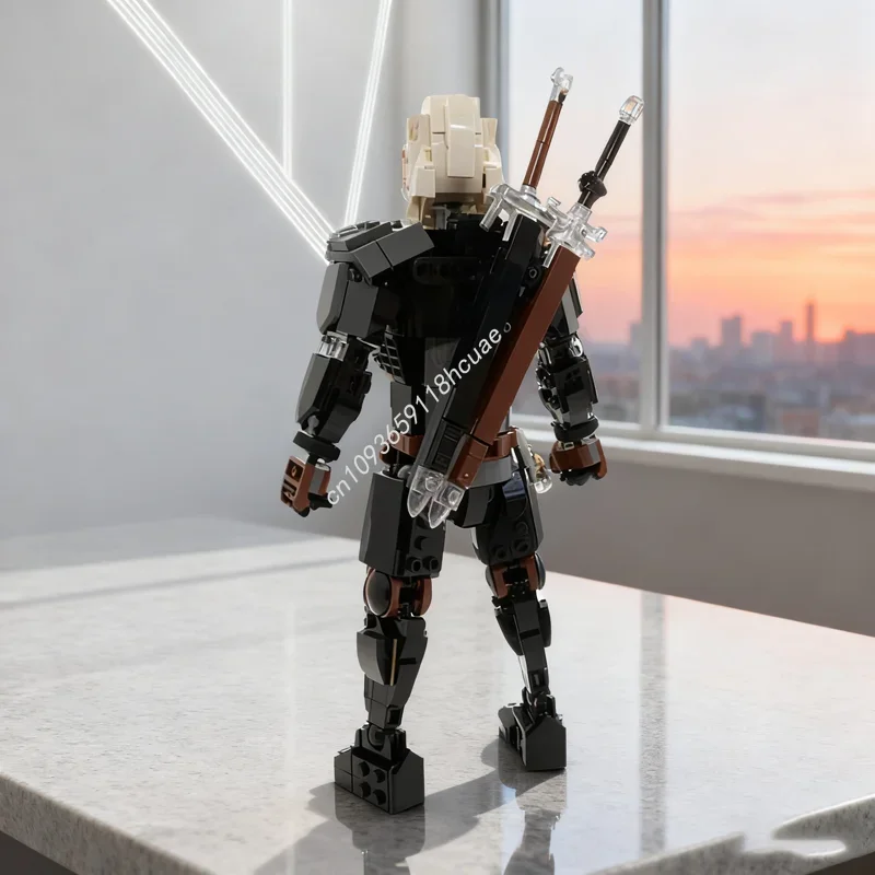 451-個-moc-ゲラルト-リヴィア-モデル-ビルディング-ブロック-組み立て-diy-クリエイティブ-フェスティバル-ギフトアイデア-教育玩具-誕生日
