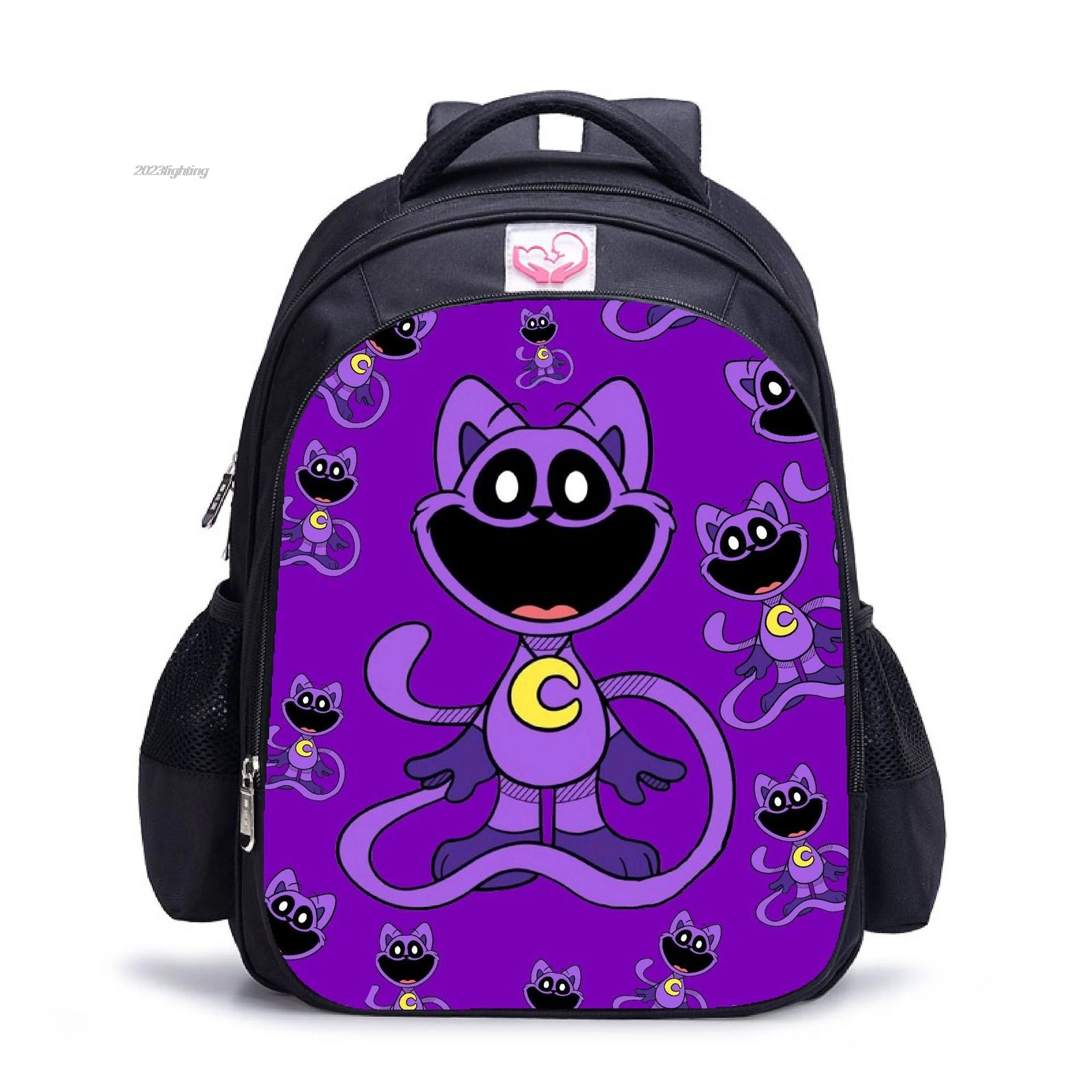 16inch Smiling Critters Backpacks Primary Printe Orthopedic Boys Girls Software School Bags Cartoon Children Mochilas