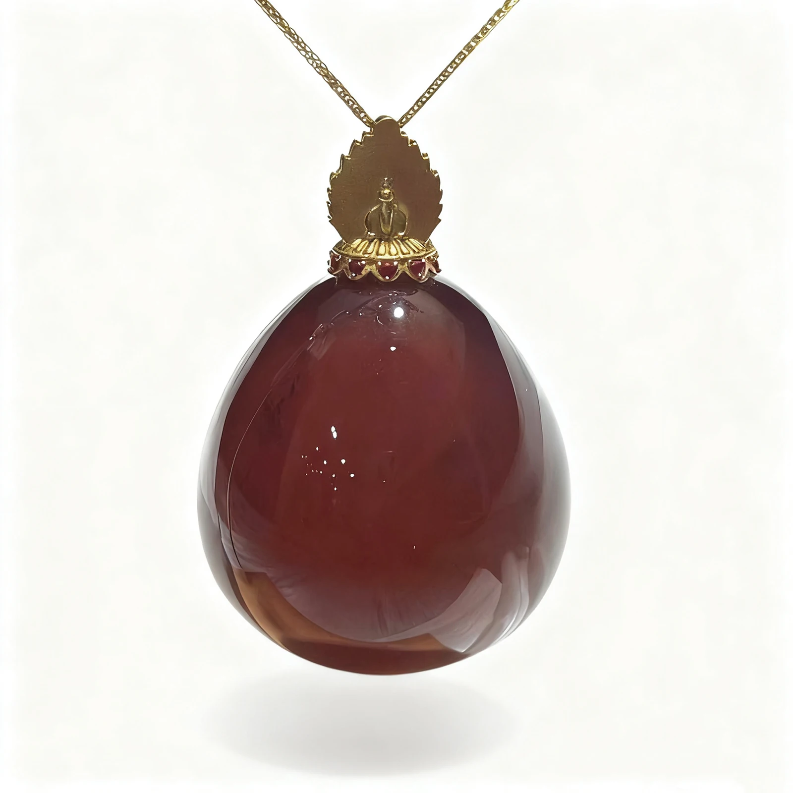 

Natural Purple Amber Pendant 15mm 20g Teardrop Solid Silver Red Blue Gradient Vintage Royal Elegant Jewelry for Women