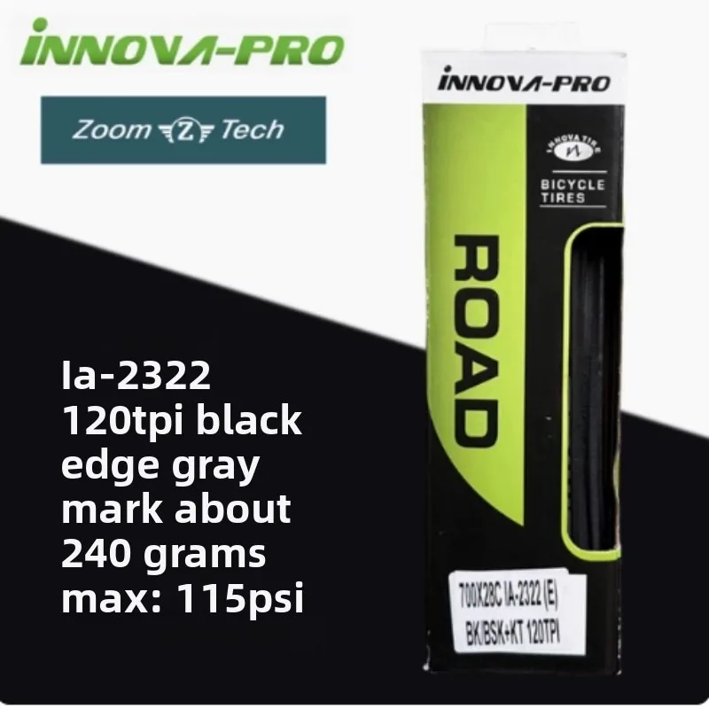 INNOVA-PRO bicycle tire 700x25C 700x28C 120TPI Kevlar anti puncture racing road bike tires ultralight folding 120 TPI 85-135 PSI - view 2