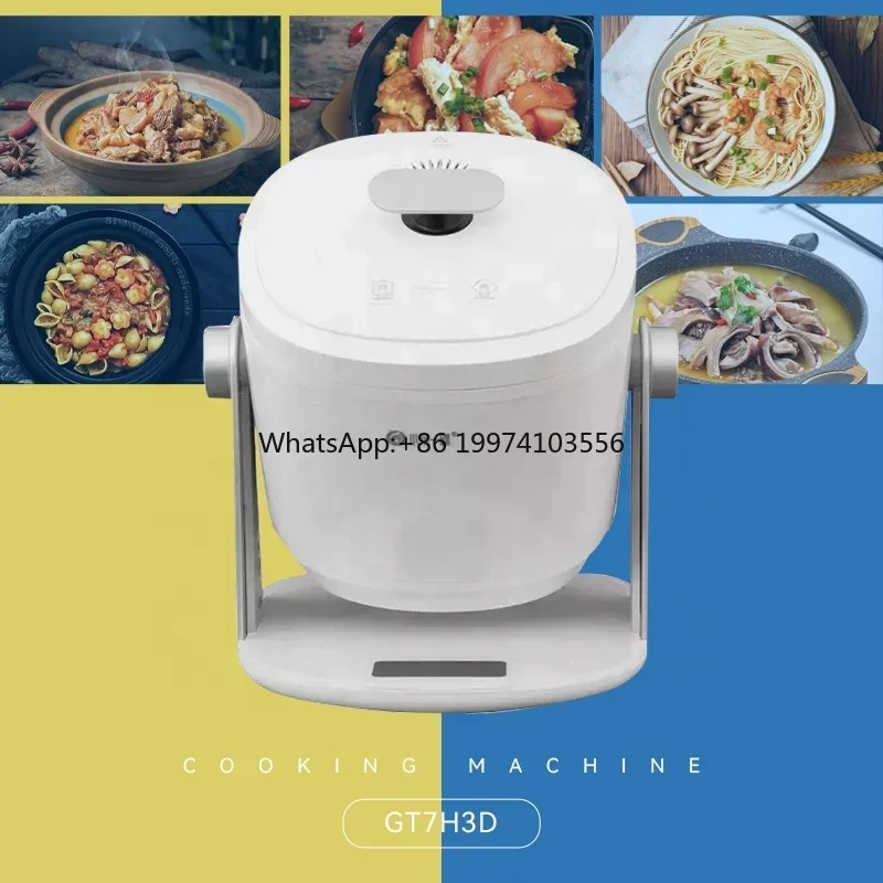

GT7H3D Food Processing Machinery For Home Kitchen Automatic Intelligent Fried Rice Cooking Machine Automatic Stir Fry Machine