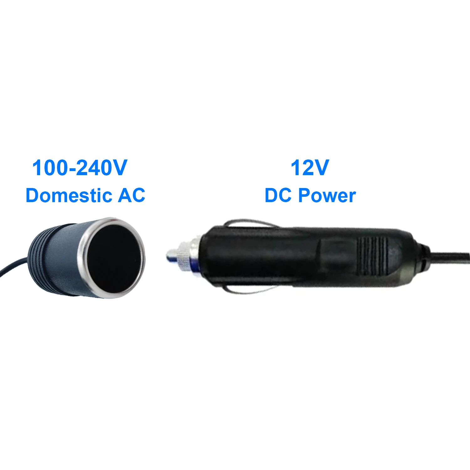 Car Charger Power Adapter Socket AC 100V/240V Volt to DC 12V 2A 24W Converter for Cigarette Lighter Charger for Home And Car Use
